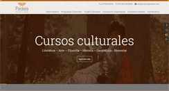 Desktop Screenshot of culturalpaideia.com